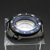 Boîtier de montre en acier inoxydable 44mm personnalisé de haute qualité pour Seiko 007 SKX Mod SKX 6105 boîtier NH35 NH36 mouvement