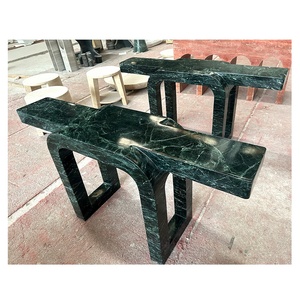 Luxe decoratieve meubels van natuursteen, marmeren consoletafel, gangtafel, marmeren meubilair - Product Image 3