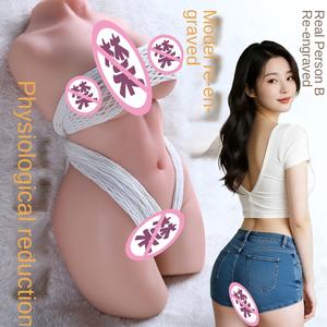 ของเล่นทางเพศสำหรับผู้ชาย ช่องคลอดและทวารหนักเสมือนจริง ทำจาก TPE ซิลิโคนเหลว ใช้งานง่าย ทำความสะอาดง่าย ผลิตภัณฑ์เพื่อความสุขสำหรับผู้ใหญ่ - Product Image 3