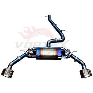 ท่อไอเสียวาล์วไทเทเนียมสีน้ำเงินแบบกำหนดเอง Vortex OEM ODM สำหรับ Audi S3 8V 8Y 2.0T Quattro รับผลิตตามสั่งจำนวนมากสำหรับตลาดอะไหล่แต่งรถยนต์ - Product Image 1