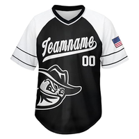Maillots de baseball à broderie complète, maillots de baseball à broderie personnalisés, 100% maillots de baseball de bonne qualité