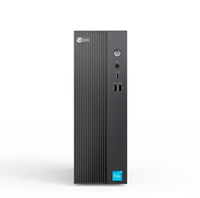 Ordinateur de bureau Lenovo Lecoo D4000, mini-ordinateur 8L, ensemble complet pour le travail, le bureau et l'apprentissage