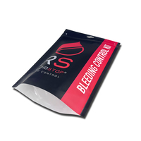 Kit de contrôle du saignement imprimé personnalisé sac d'emballage pochette debout transparente transparente