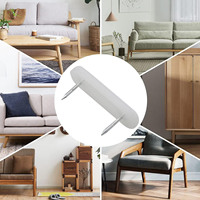 Meubles en plastique chaise jambe pieds coussinets glissent clous ongles meubles curseurs bois dur chaise jambe sol protecteurs armoire attaches