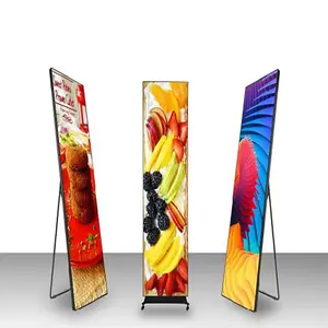 실내 P1.25 P1.8 P1.9 다양 한 크기 높은 밝기 Led 디지털 기호 광고 Led 포스터 디스플레이 화면