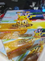 Version chinoise PIIKACHU 30ème Anniversaire Boîte de Collection Anime Magasin Salle de Diffusion en Direct Vente en Gros PTCG M6a Boosters 30ème Anniversaire