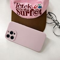 Offre de remise Coque de téléphone TPU de haute qualité Accessoires de téléphone flexibles minimalistes durables pour iPhone 16 17 Pro Max