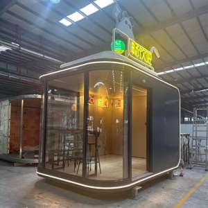 Camion de restauration mobile multifonctionnel 3-en-1 pour café et repas légers, construction préfabriquée en acier galvanisé, design moderne - Product Image 6