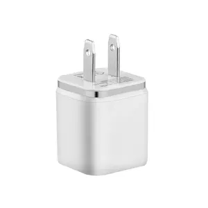 Carregador usb tipo cubo, adaptador portátil, carregador rápido, 5w eua, plugue de parede, carregador para iphone, celulares