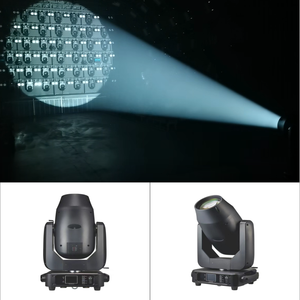 Mới nhất 400W 3in1 CMY + CTO chùm di chuyển đèn pha DMX512 DJ ánh sáng sắc nét hộp đêm chùm. - Product Image 5