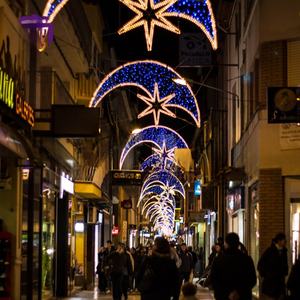 Lumière de rue à motif LED IP65 personnalisée, fournie par l'usine, pour Noël et autres fêtes - Product Image 1