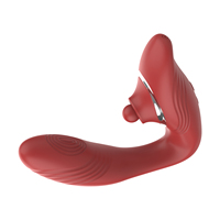 Vibrador con Forma de Dildo Usable con 10 Frecuencias, Recargable por USB e Impermeable para Juguetes Sexuales Femeninos para Adultos