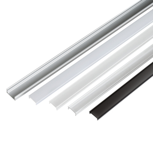 Đen đùn nhôm hồ sơ kênh với khuếch tán <span class=keywords><strong>LED</strong></span> dải ánh sáng nhôm hồ sơ cho ánh sáng Trần - Product Image 6