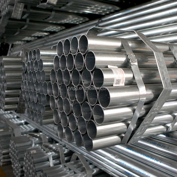 galvanized round steel pipe pregalvanized iron pipe price