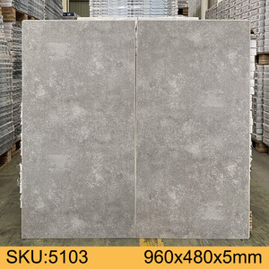 Revêtement de sol SPC <span class=keywords><strong>terrazzo</strong></span> 5 mm avec texture simili-pierre, pose par emboîtement de carreaux, revêtement de sol pierre-plastique, revêtement de sol LVP, planches de vinyle. - Product Image 5