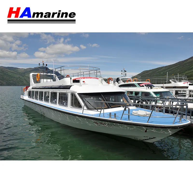 HA1800 haute vitesse FRP tourisme eau taxi Bateau de passagers tourisme et plaisance abri côtier zone bateau