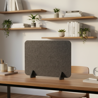 Paravent Acoustique Pliable en Feutre au Design Moderne pour Bureau, Écran d'Intimité, Idéal pour Anniversaires, Maisons Contemporaines, Bureaux et Hôpitaux