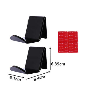 Supporto per console da <span class=keywords><strong>gioco</strong></span> in acrilico per cuffie, supporto multifunzionale per montaggio a parete, a casa ufficio - Product Image 2