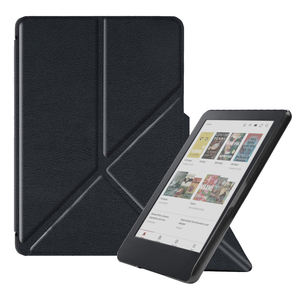 AilesTecca Étui pliable en cuir PU pour <span class=keywords><strong>Kobo</strong></span> Clara Bw Libra Couleur <span class=keywords><strong>Elipsa</strong></span> 2E 2 Hd Sage 6 7 Inch E Reader Ebook Tablet Ereader - Product Image 5