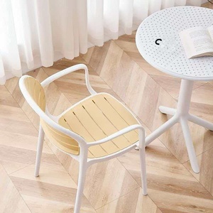 Sedie Impilabili Moderne di Alta Qualità per Ristoranti Fast Food, Sedie da Giardino e Cucina Ecologiche e <span class=keywords><strong>Portatili</strong></span> - Product Image 4