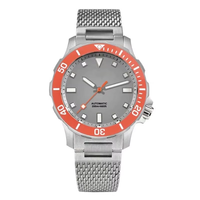 Montre automatique de plongée au design original, saphir, luminescence, revêtement antireflet, lunette en céramique, étanche, montre-bracelet pour homme