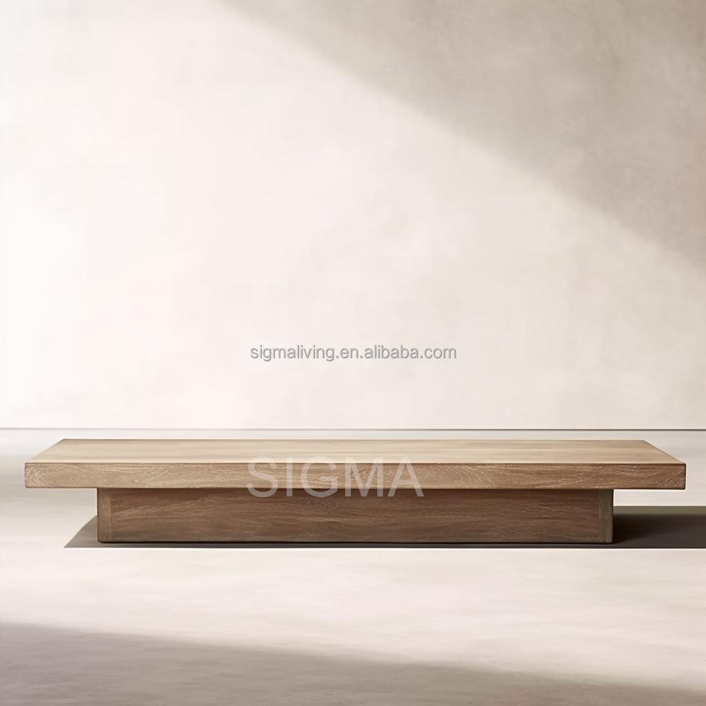 New Design Luxury Solid Teak Large Garden Sofa Set Outdoor Patio Furniture Deep Seating Teak Sofa Set