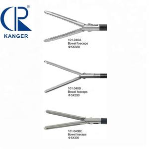 5 มม.เครื่องมือผ่าตัด laparoscopic หนาฟัน debakey คีม fenestrated ลำไส้ grasper - Product Image 6