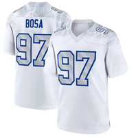 Nouveauté Maillots de football Buffalo pour hommes 17 Josh Allen 0 Coleman 4 James Cook III F.U. Maillots de football américains cousus