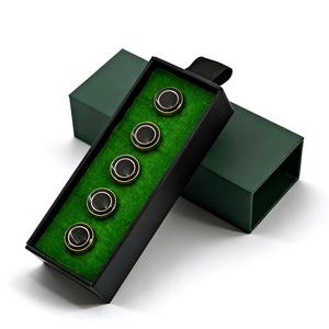 Botón redondo de metal KUNSHUO para Baju Melayu, botón de camisa, ropa, logotipo de marca personalizado, botón malayo para ropa Baju Melayu - Product Image 4