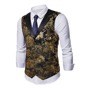 Nuovi Arrivi 2026: <span class=keywords><strong>Gilet</strong></span> Elegante da <span class=keywords><strong>Uomo</strong></span> per Matrimoni, Cerimonie e Smoking - Abbigliamento Formale - Product Image 2