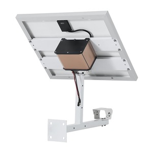 Kit de CCTV Solar de 40W 20Ah, Vigilancia Inalámbrica Portátil 4G, Salida de 12V, Almacenamiento en la Nube - Product Image 3