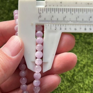 Gelang kristal ungu alami grosir gelang 3 lingkaran <span class=keywords><strong>Kunzite</strong></span> untuk hadiah wanita