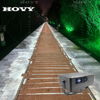 Système de projection holographique 3D interactif pour sol, tout-en-un, avec écran LCD extérieur, HOVY, haut-parleur intégré