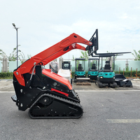 Vente directe d'usine - Mini-chargeuse sur chenilles télécommandée V1000 à moteur diesel