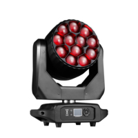 GBR-BE1240 RGBW Farbmischung 12x40W B-EYE 8-60 Zoom Schallaktiviertes IP33-zertifiziertes LED Moving Head Licht