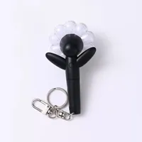 KPOP Idol G-Dragon Mini Daisy Lightstick Porte-clés Glow Acrylique Support Stick Porte-clés Pendentif Accessoires GD Fans Cadeaux