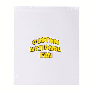 Eco-Friendly <b>Waterproof</b> Self-Adhesive Custom Logo Zipper Bag PE Plastic Ziplock for Clothes and <b>Socks</b> Minimum Order - Product Image 2