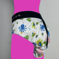 Ceinture de couche verrouillable ABDL ceinture de sangle sécurisée Ddlg Sissy portant dispositif d'application verrouillable Anti-retrait couche adulte réglable