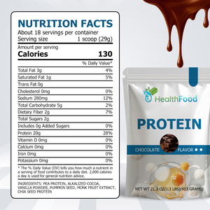 Hot <b>Sale</b> <b>Protein</b> <b>Powder</b> with Saturated Fat Muscle Strength Recovery Mood Cognitive Support Chocolate Flavor <b>Powder</b> - Product Image 2