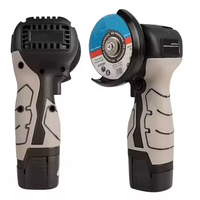 Mini-meuleuse d'angle électrique sans balais, combo ultra-résistant, petite meuleuse sans fil avec batterie, meuleuse d'angle sans fil
