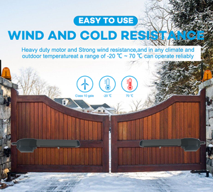 Thương mại tự động điều khiển từ xa <span class=keywords><strong>Swing</strong></span> cổng mở động cơ cánh tay điện <span class=keywords><strong>Swing</strong></span> cổng động cơ cho 500kg đường lái xe cổng - Product Image 5