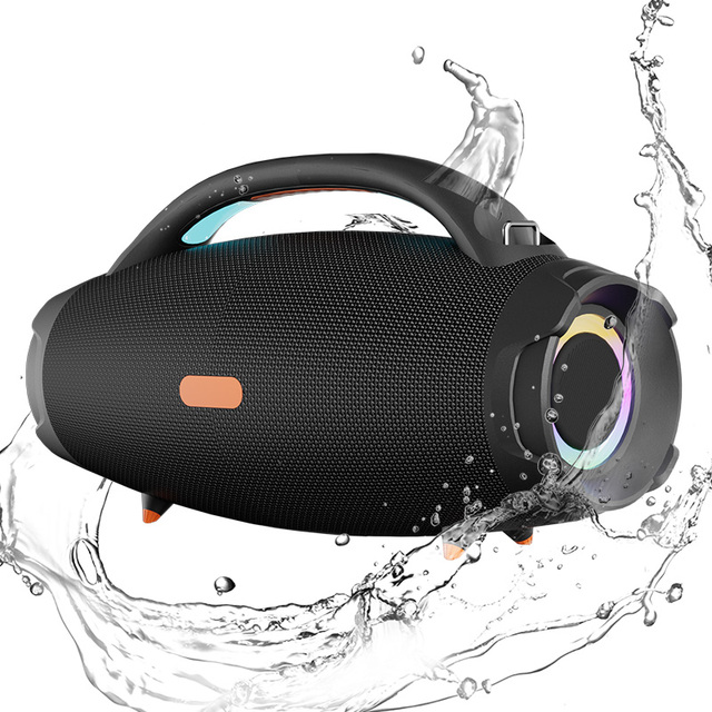 2024 High Power 120W Boombox Outdoor RGB Lights Waterproof Multi-function Party Speaker