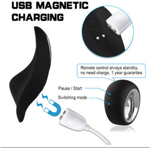 Vô hình âm vật kích thích mặc panty Vibrator không dây điều khiển từ xa Vibrator trứng quan hệ tình dục đồ chơi rung quần lót - Product Image 5