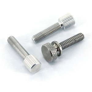 Vis moletées à bouton en acier inoxydable laiton 1/4 ''m2 M3 M4 M5 M6 M8 <span class=keywords><strong>5</strong></span>/16 vis à tête filetée à 18 clés - Product Image 5