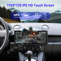 ZWNAV Navigateur GPS à écran tactile Android 15 de 15,8 pouces pour Mazda 2 2007-2014 avec CarPlay Android Auto 5G/WiFi Carte mondiale