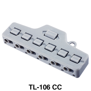 ตัวแยกพลังงานไฟฟ้าไดรเวอร์ LED กล่องแยกสัญญาณแบบเสียบด่วน TL-106CC ขั้วต่อสาย1ใน6 - Product Image 6