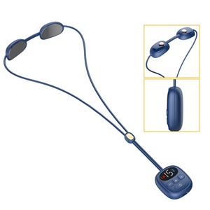 Factory Wholesale Pendant EMS Neck Massager Rechargeable Intelligent Adjustment <b>Mini</b> Hanging Neck Massager - Product Image 2