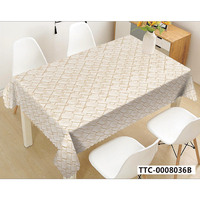 Nappe en PVC à texture tissée imitation, écologique, personnalisable, durable, imperméable, facile à nettoyer, couverture décorative pour salle à manger