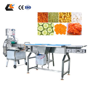 Table de cueillette manuelle commerciale pour poivrons, hachoir à légumes en acier, trancheuse à asperges et à laitue, ligne de lavage et de découpe de légumes - Product Image 6