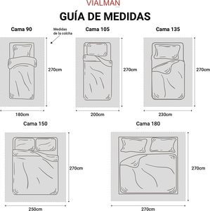 Manta Ligera 10, Elegante, Transpirable, Agradable al Tacto, Tipo Sábana, Cubrecama Gris de Poliéster y Algodón con Estampado de Estrellas, Modelo SF10 - Product Image 2